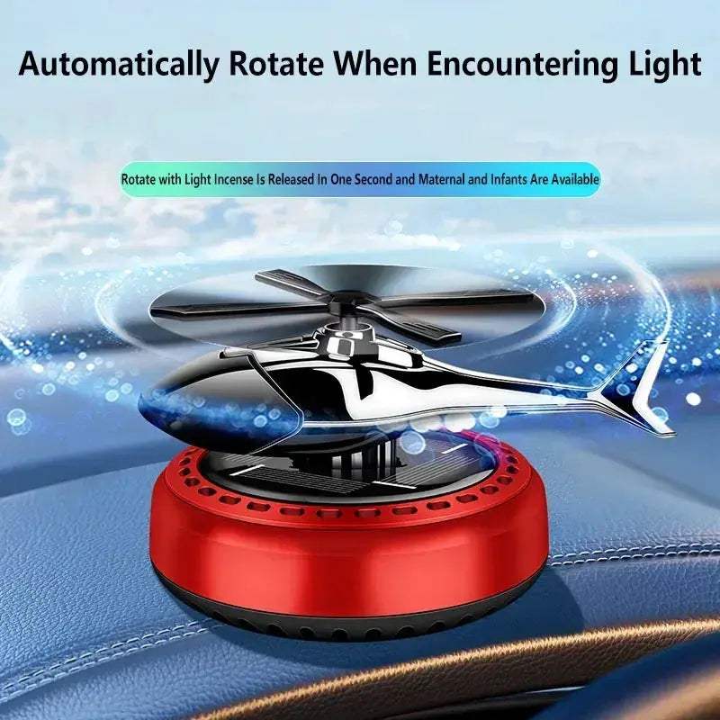 Solar Car Air Freshener Aromatherapy Diffuser With Wood Finish - ToylandEU
