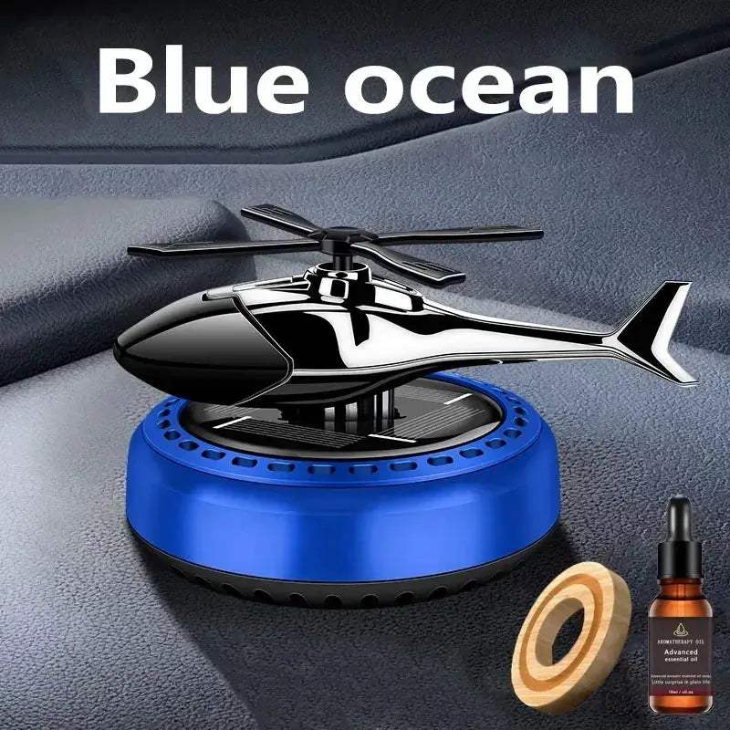 Solar Car Air Freshener Aromatherapy Diffuser With Wood Finish - ToylandEU