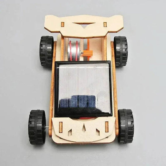  Solar Car Lunar Exploration Vehicle Children's Diy Hand-Assembled Model 3D Wooden Puzzle -  ToylandEU™