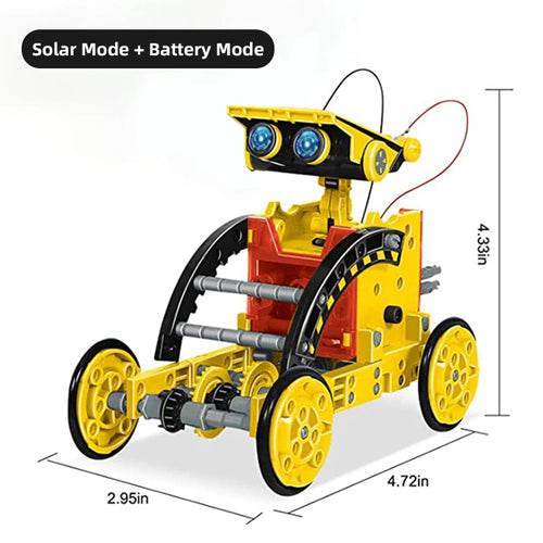 Solar Climbing Car STEM Kit - DIY Eco-Friendly Educational Toy - ToylandEU
