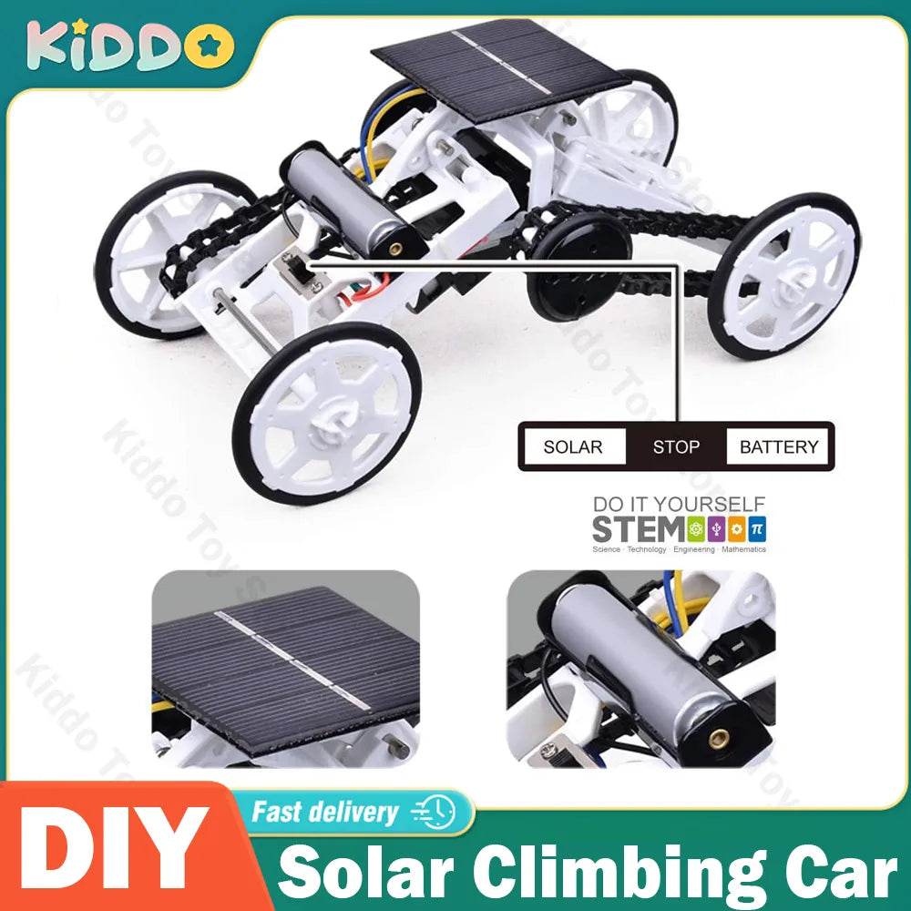 Solar Climbing Car STEM Kit - DIY Eco-Friendly Educational Toy - ToylandEU