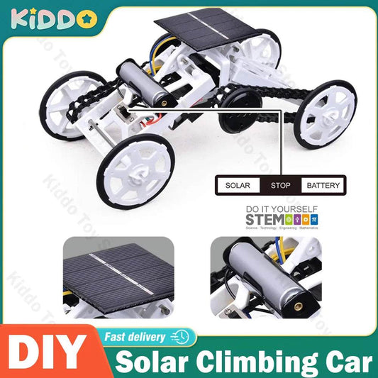 Solar Climbing Car STEM Kit - DIY Eco-Friendly Educational Toy - ToylandEU