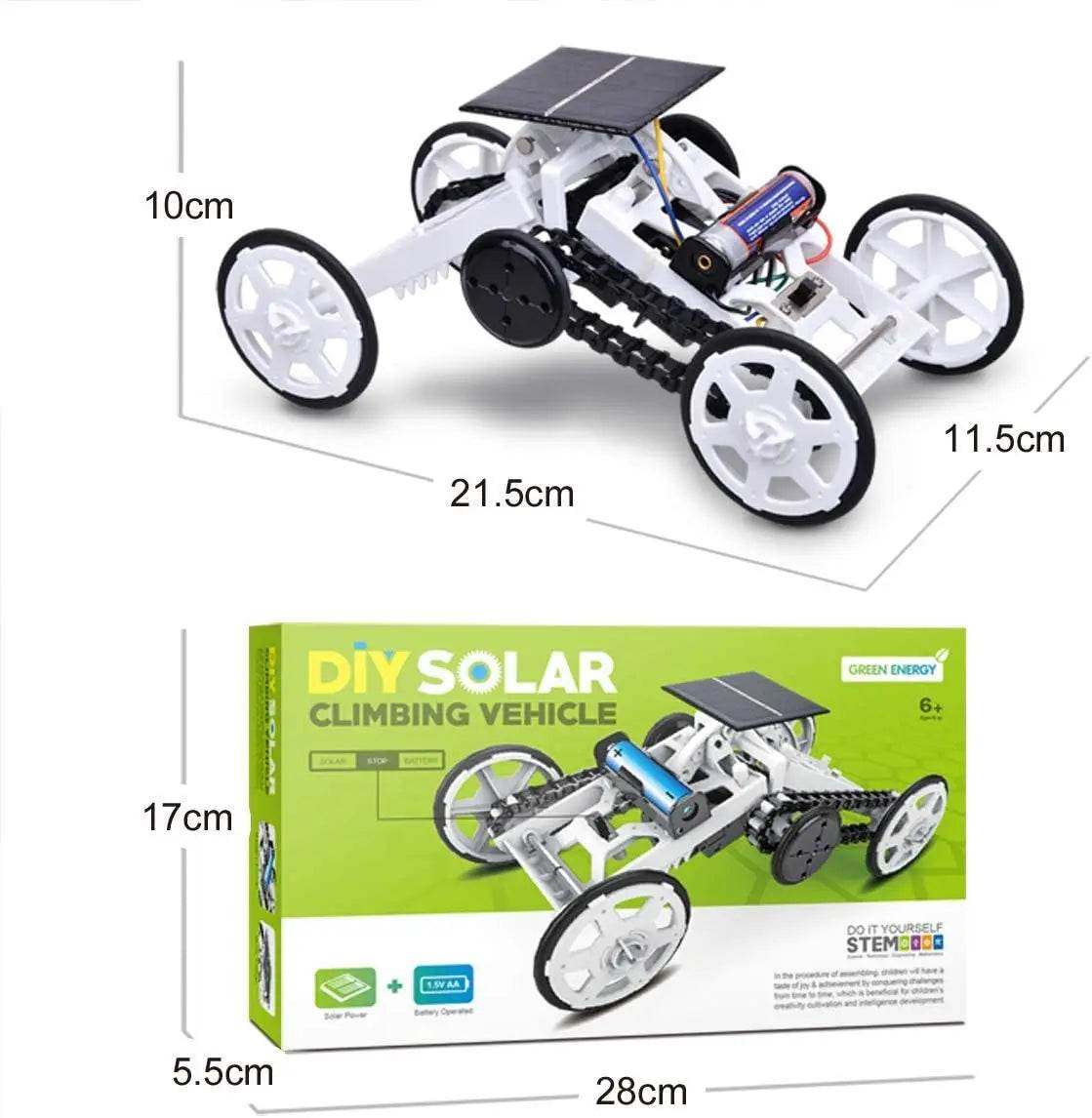 Solar Climbing Car STEM Kit - DIY Eco-Friendly Educational Toy - ToylandEU