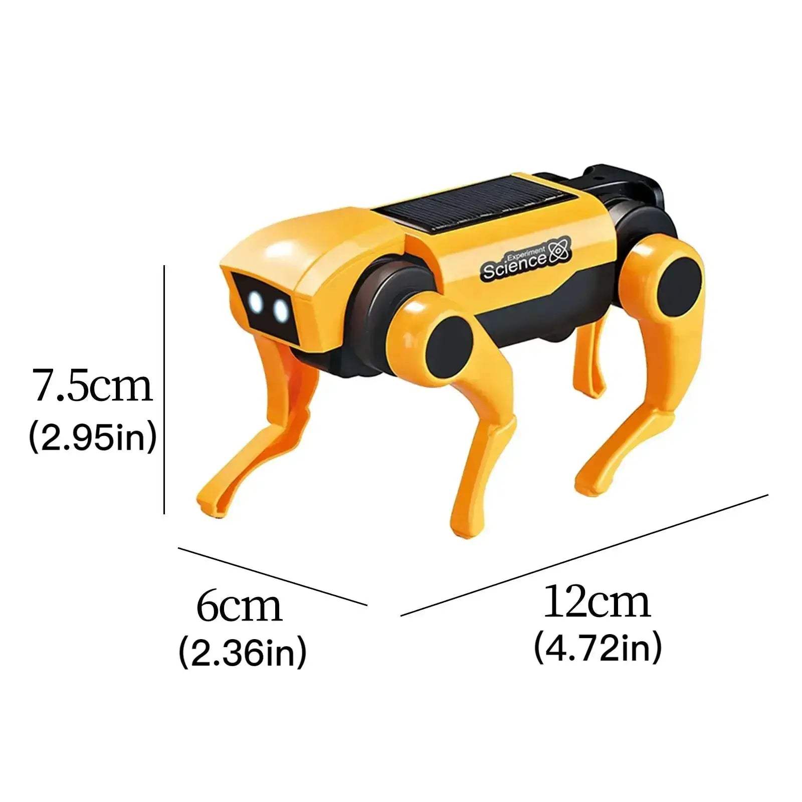 Solar DIY Mechanical Dog Cat Toy Educational Kit For Kids - ToylandEU