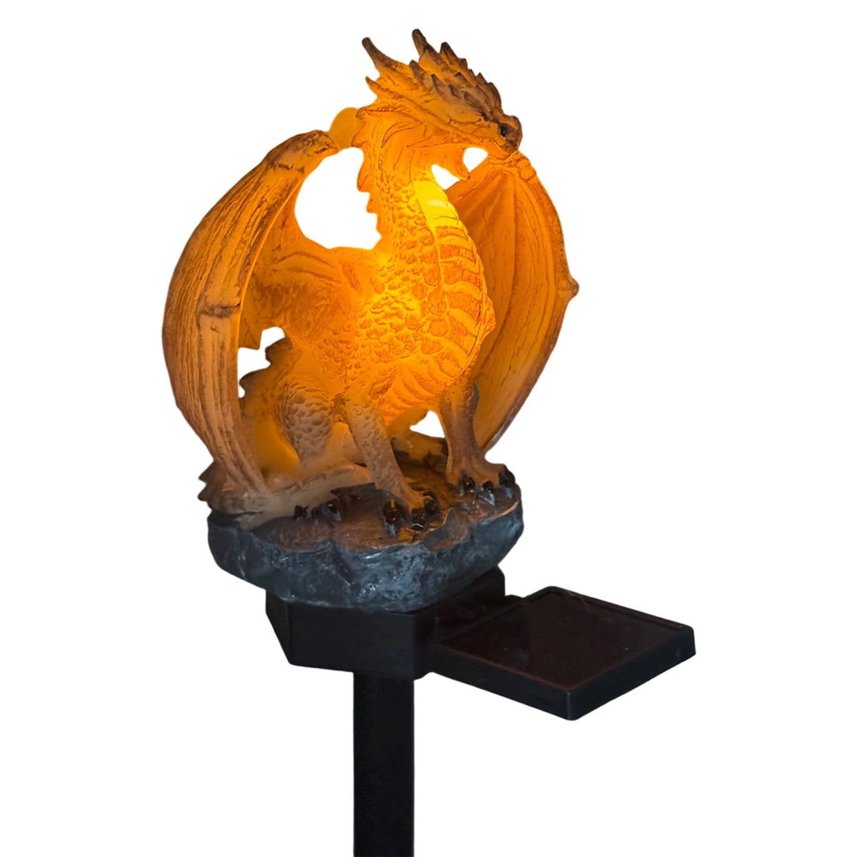 Solar Dragon Statue Lamp | Warm Glow | Toylandeu™