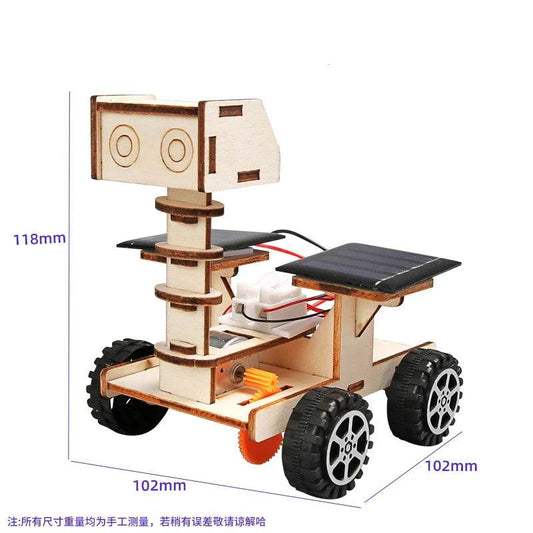 Solar Energy Lunar Robot Kids Science Toys DIY STEM Physics Learning Kit Educational Teaching Aids - ToylandEU