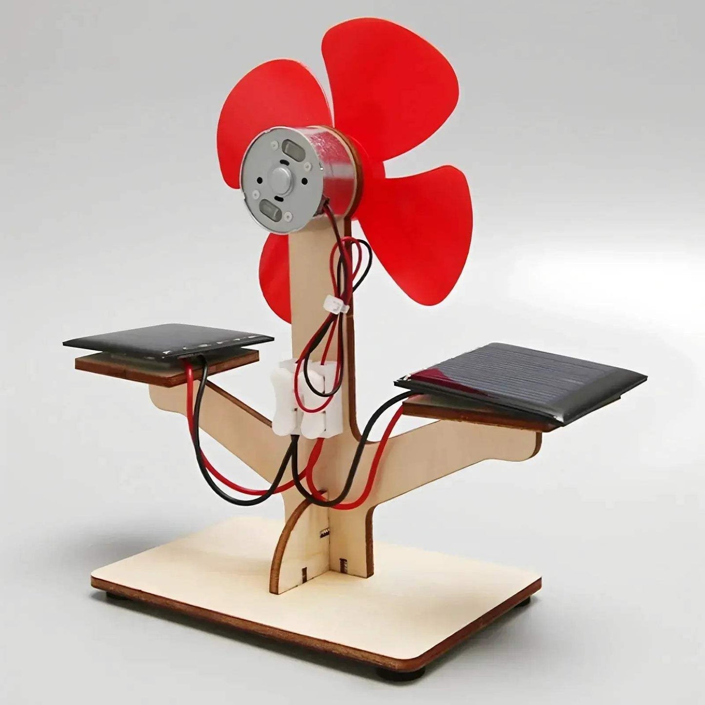 Solar Fan DIY Wood Puzzle Kit For Kids Education Learning - ToylandEU