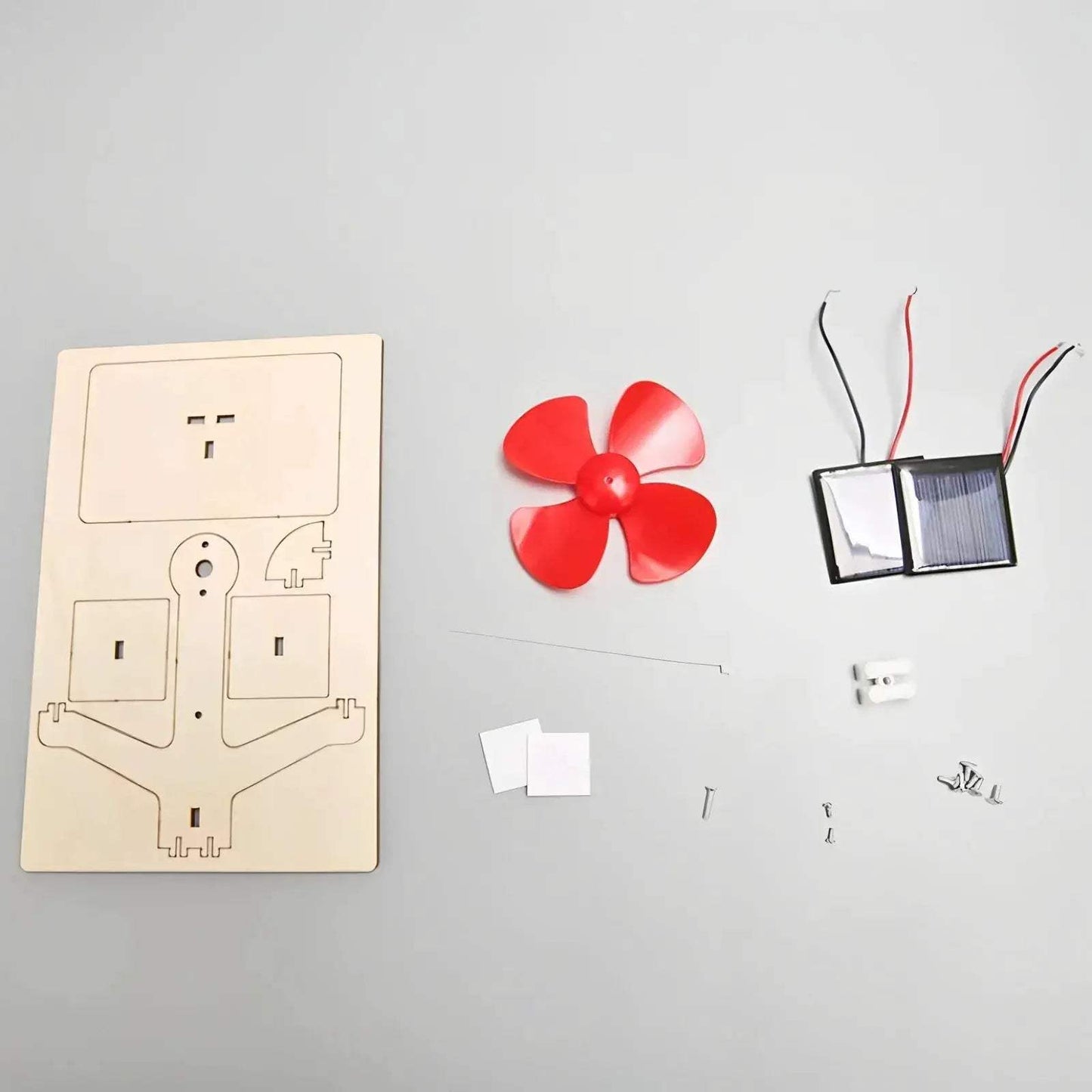 Solar Fan DIY Wood Puzzle Kit For Kids Education Learning - ToylandEU