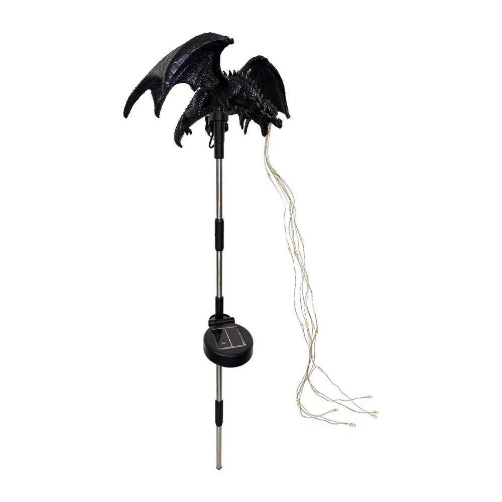 Solar Garden Stake Light | Waterproof Dragon Fire Resin | Toylandeu™