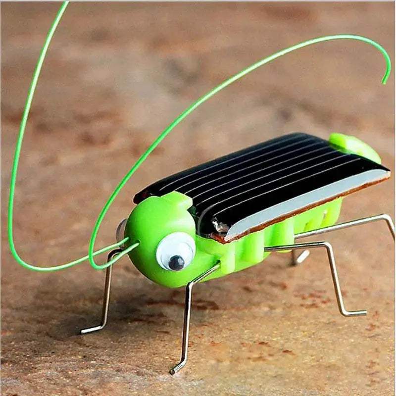 Solar Grasshopper Toy Robotic Insect For Kids No Batteries Needed - ToylandEU