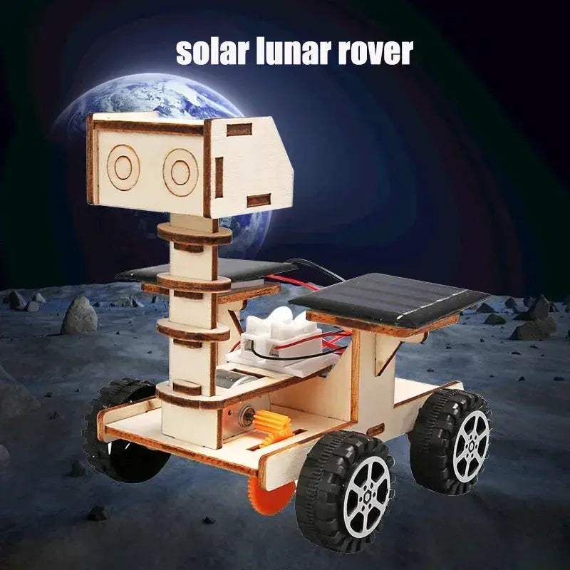 Solar Lunar Exploration DIY Model for Kids 3D Wooden Puzzle - ToylandEU