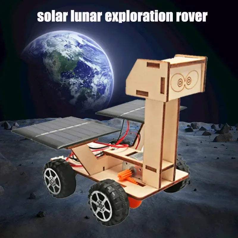 Solar Lunar Exploration DIY Model for Kids 3D Wooden Puzzle - ToylandEU