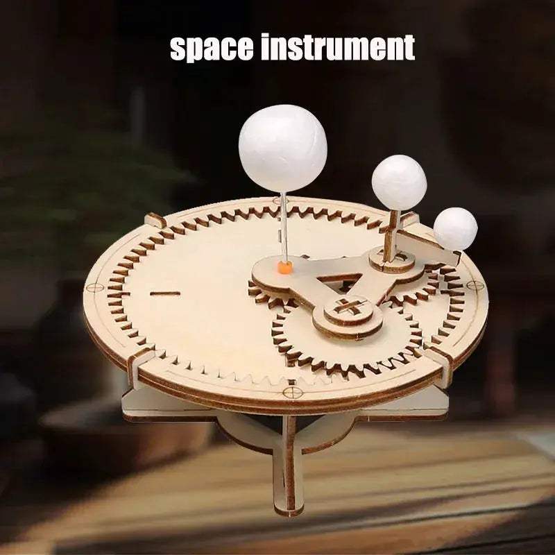 Solar Lunar Exploration DIY Model for Kids 3D Wooden Puzzle - ToylandEU