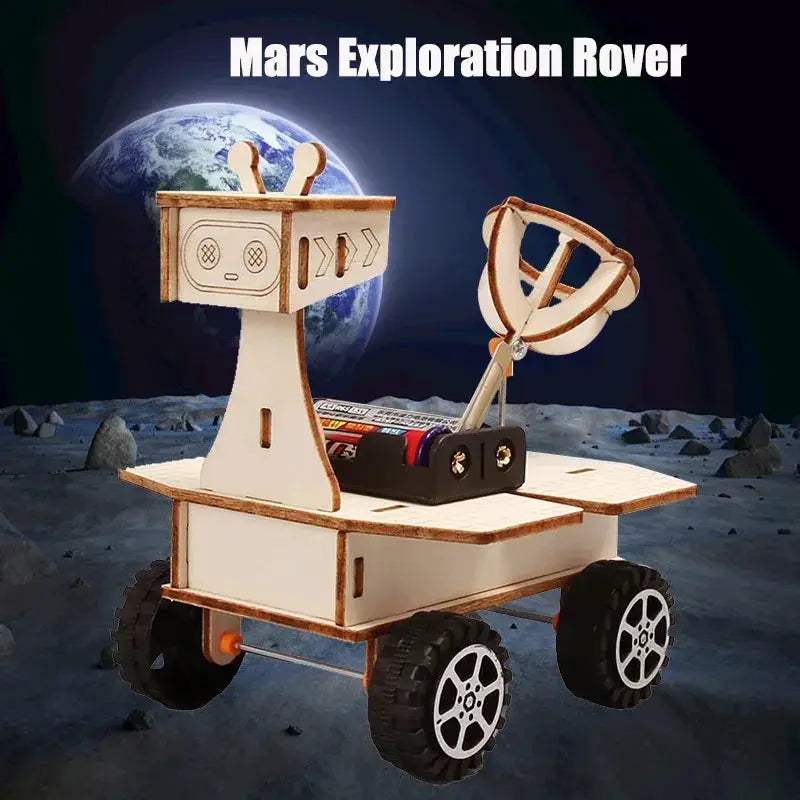 Solar Lunar Exploration DIY Model for Kids 3D Wooden Puzzle - ToylandEU