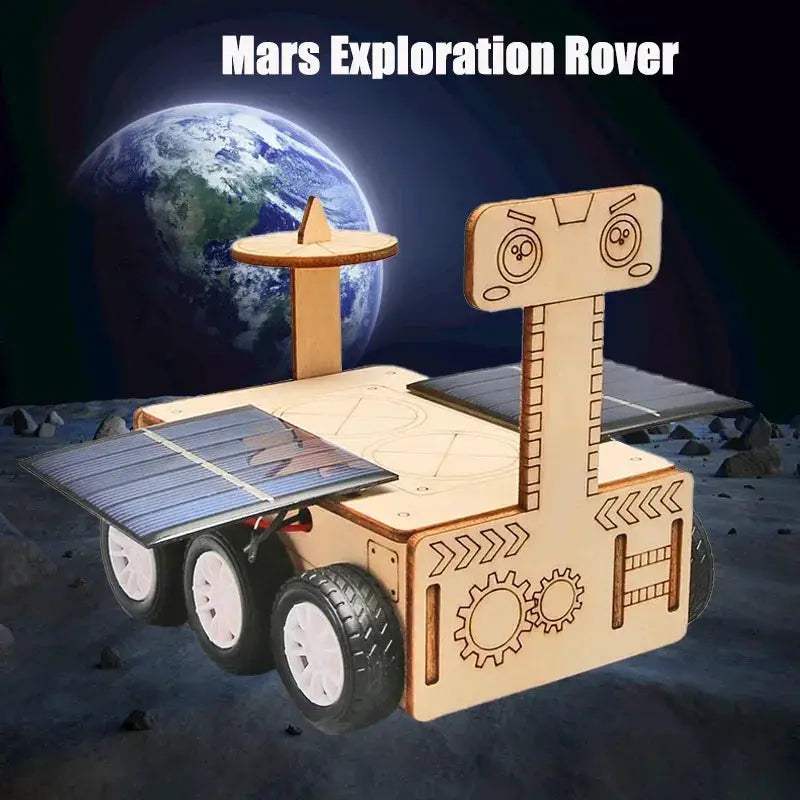 Solar Lunar Exploration DIY Model for Kids 3D Wooden Puzzle - ToylandEU