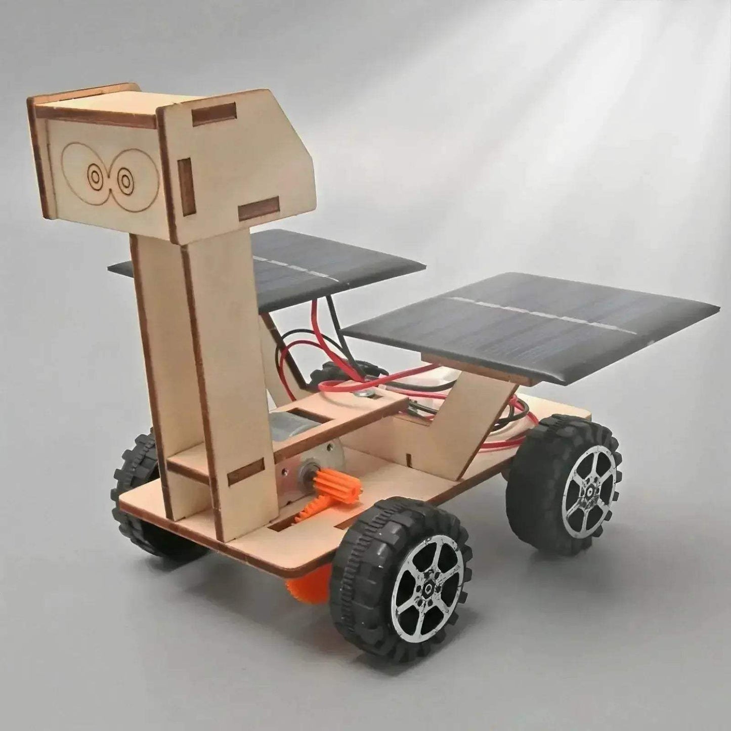 Solar Lunar Rover Wood DIY Educational Toy Kit For Kids - ToylandEU
