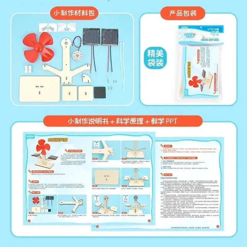 Solar Power DIY Science Kit for Hands-On Learning Projects - ToylandEU