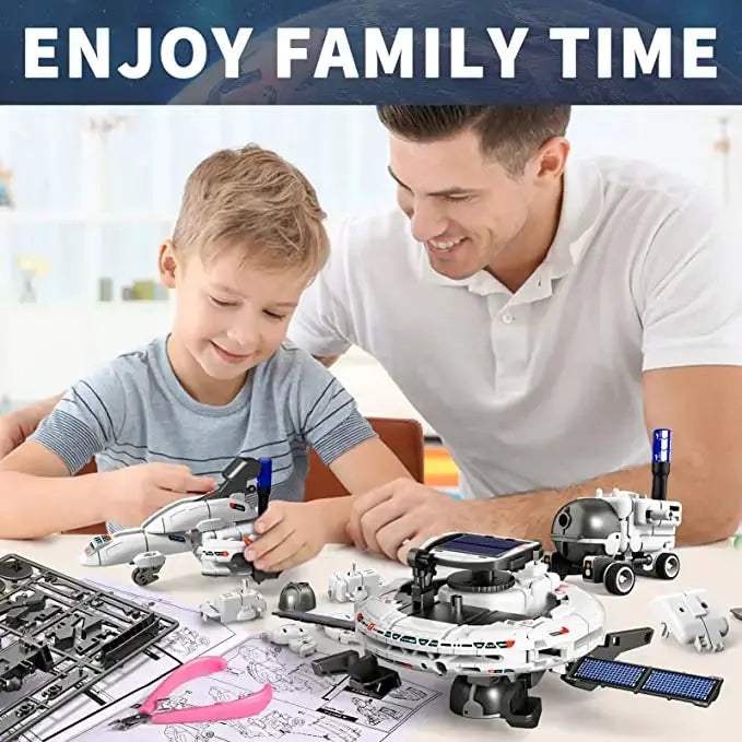 Solar Powered 12 In 1 Scientific Robot Kit For Kids - ToylandEU