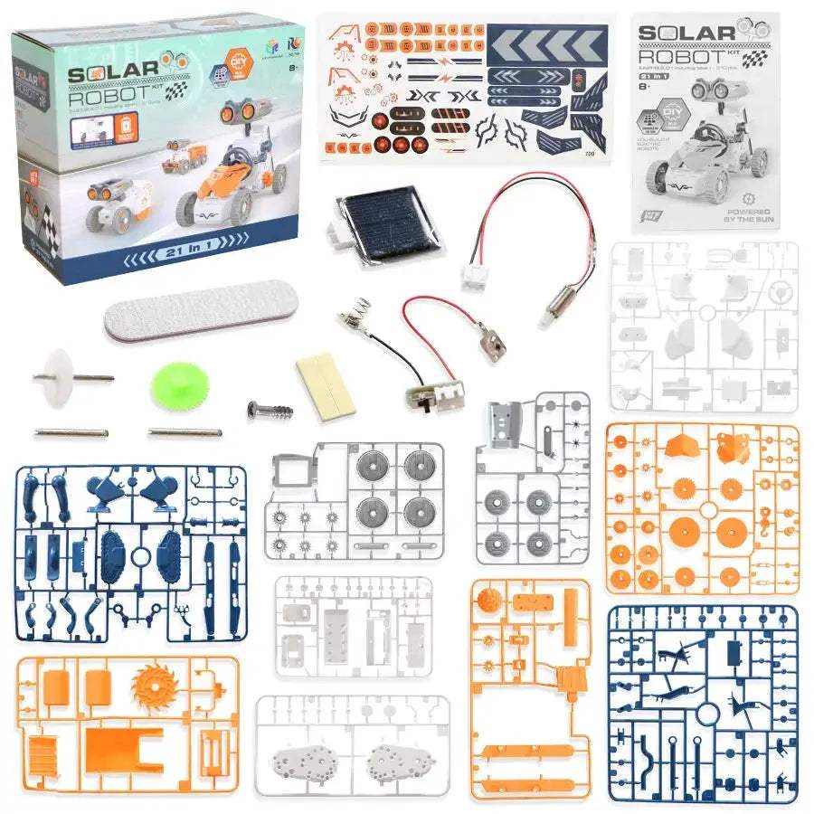 Solar Powered 12 In 1 Scientific Robot Kit For Kids - ToylandEU