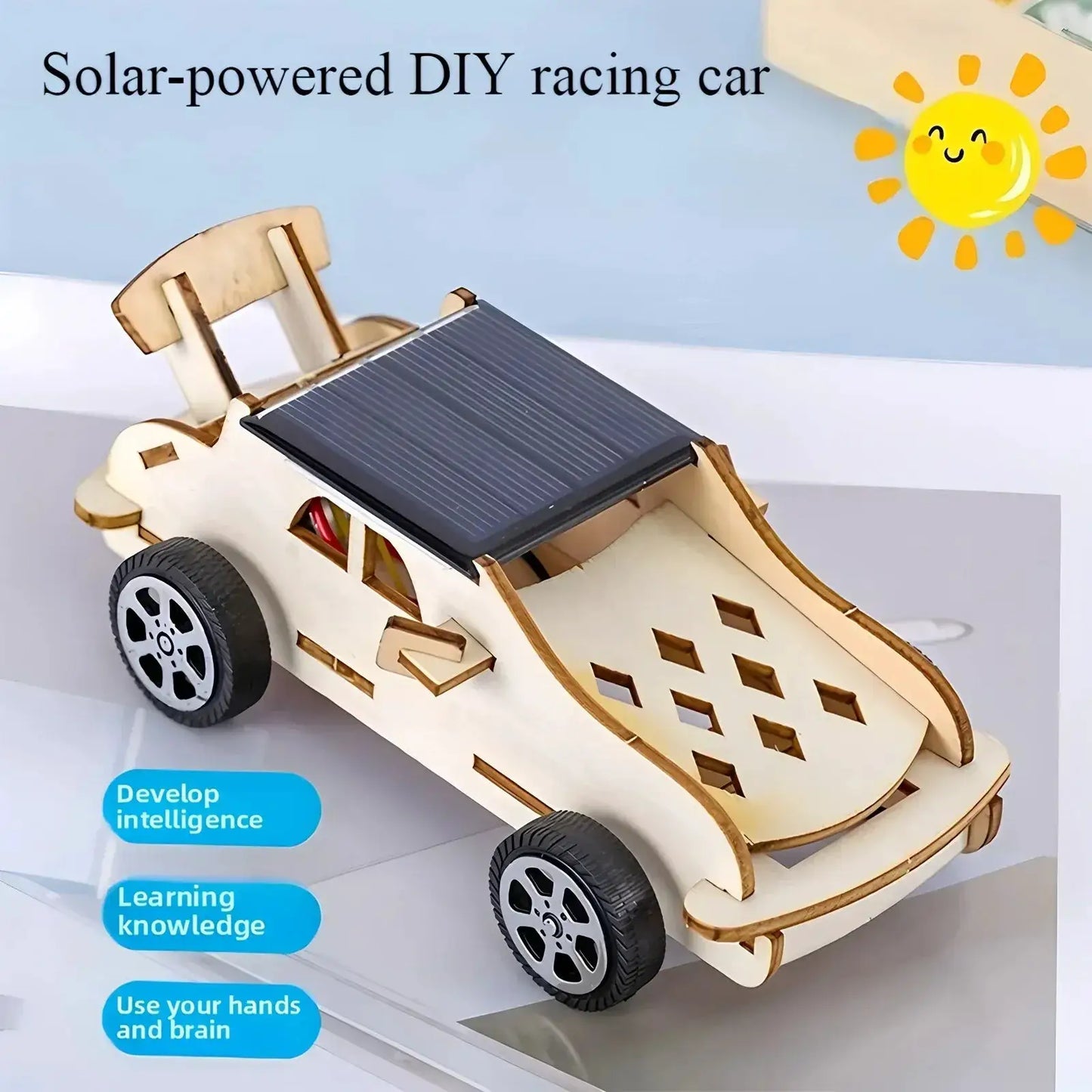 Solar Powered Car DIY Kit For Kids Educational STEM Toy - ToylandEU