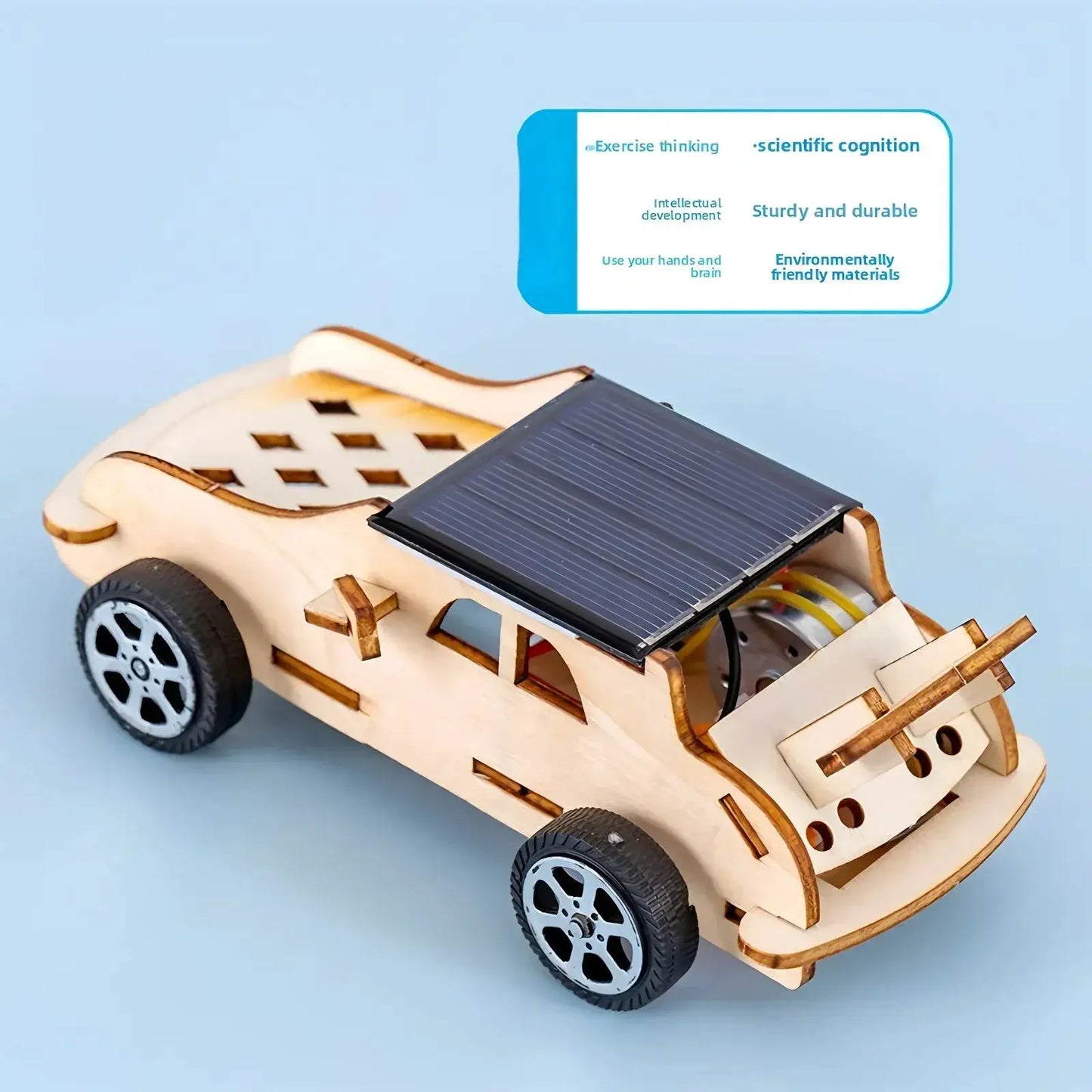 Solar Powered Car DIY Kit For Kids Educational STEM Toy - ToylandEU