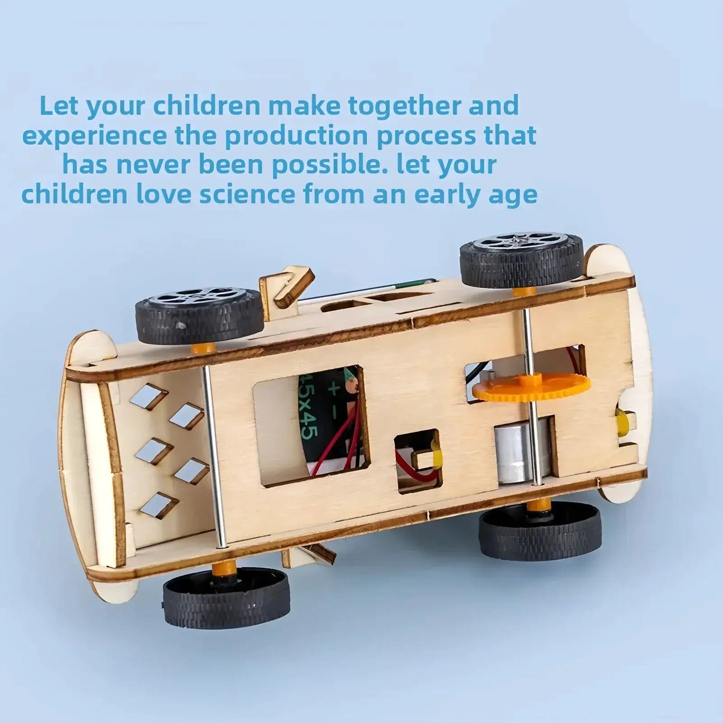 Solar Powered Car DIY Kit For Kids Educational STEM Toy - ToylandEU