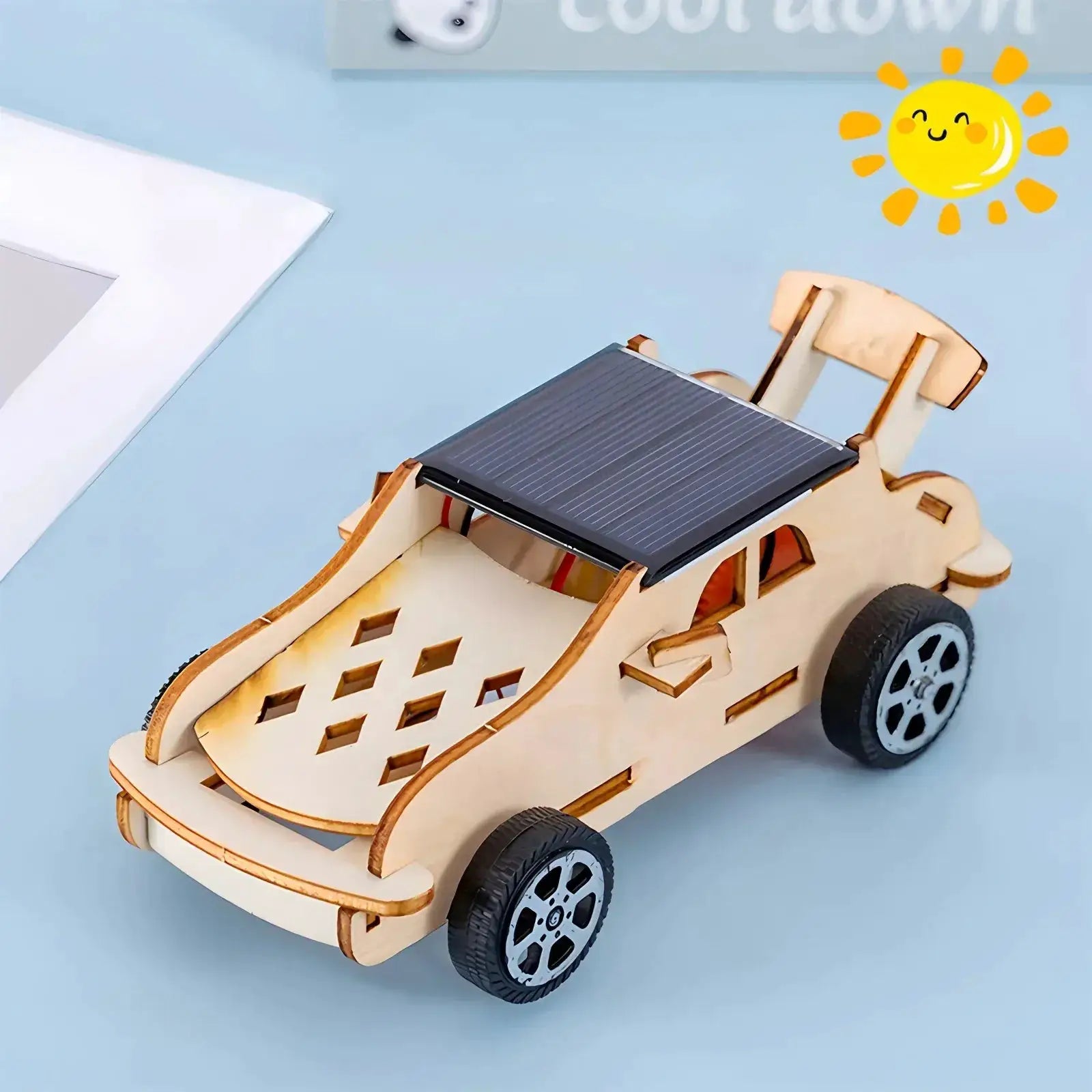 Solar Powered Car DIY Kit For Kids Educational STEM Toy - ToylandEU