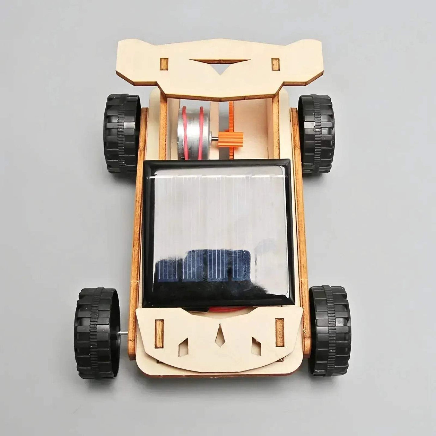 Solar Powered Car Kit For Kids DIY Wooden 3D Puzzle - ToylandEU
