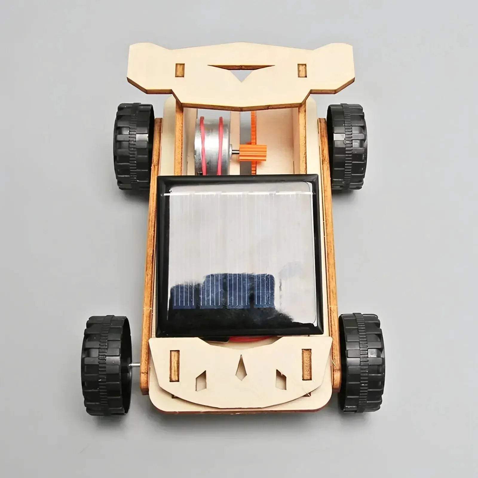 Solar Powered Car Kit For Kids DIY Wooden 3D Puzzle - ToylandEU