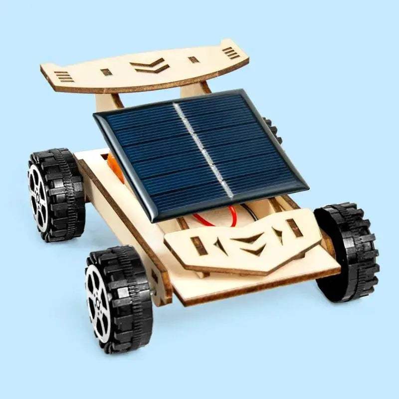Solar Powered Car Kit For Kids DIY Wooden 3D Puzzle - ToylandEU