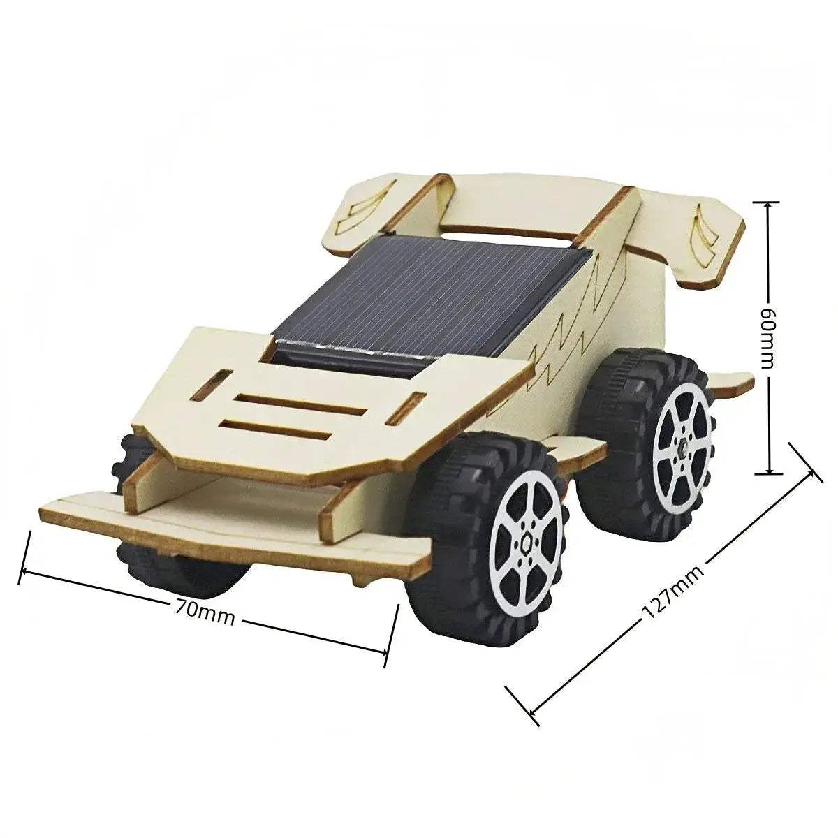 Solar Powered DIY Car Kit For STEM Education And Experiments - ToylandEU