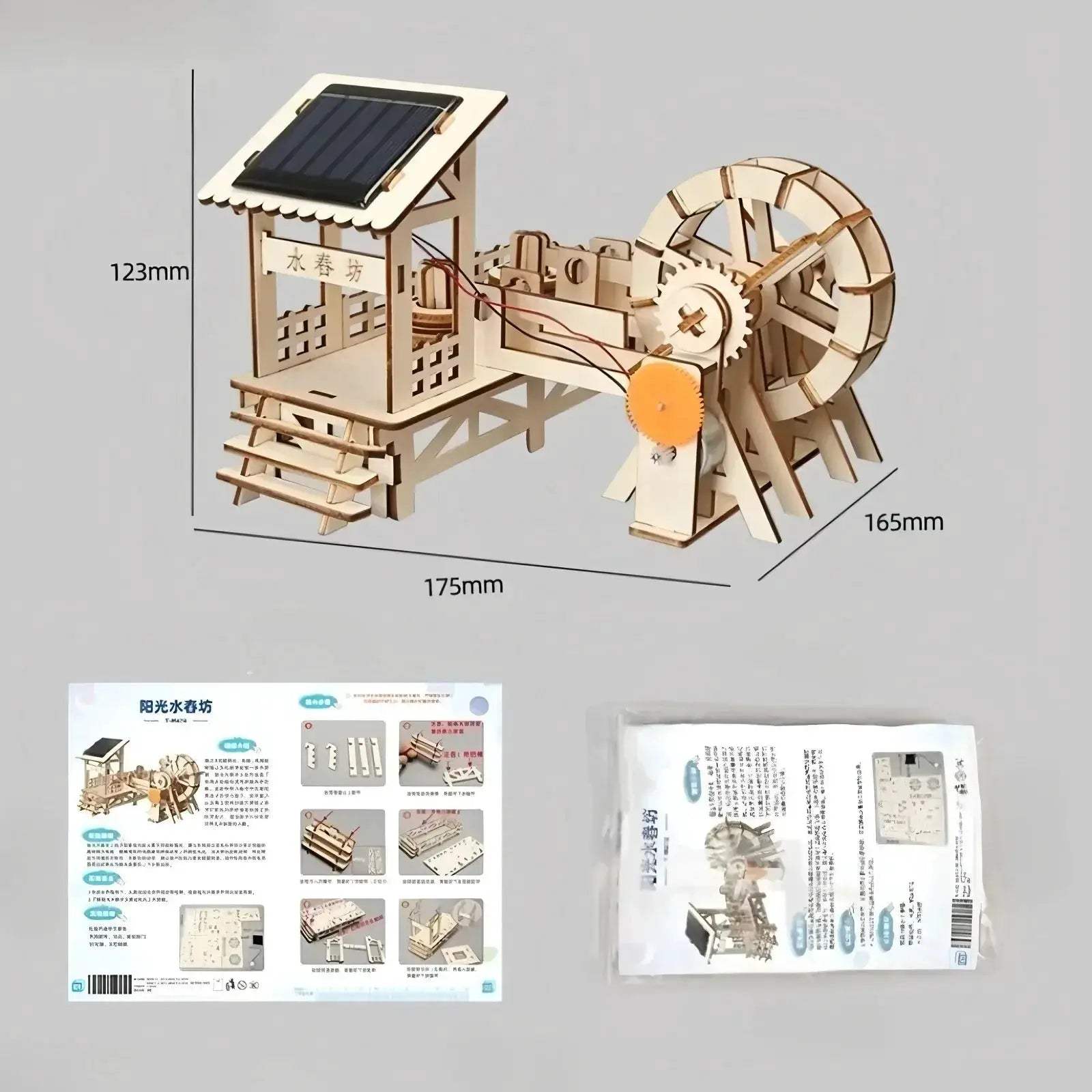 Solar Powered DIY Science Kit For Kids Educational Fun - ToylandEU
