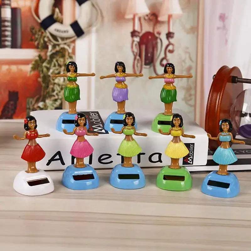 Solar Powered Dancing Doll Car Ornament for Auto Decor - ToylandEU