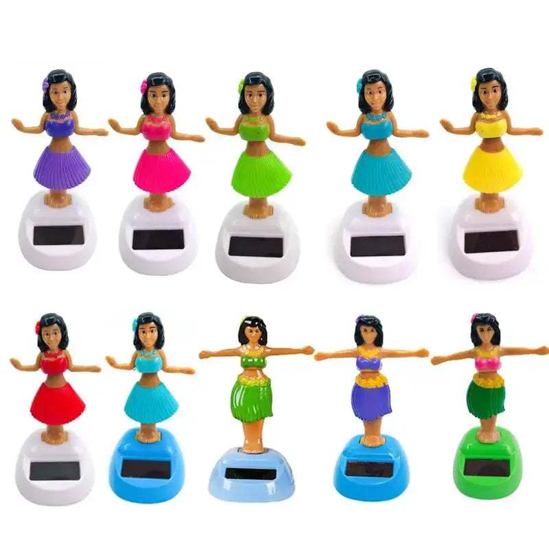 Solar Powered Dancing Doll Car Ornament for Auto Decor - ToylandEU