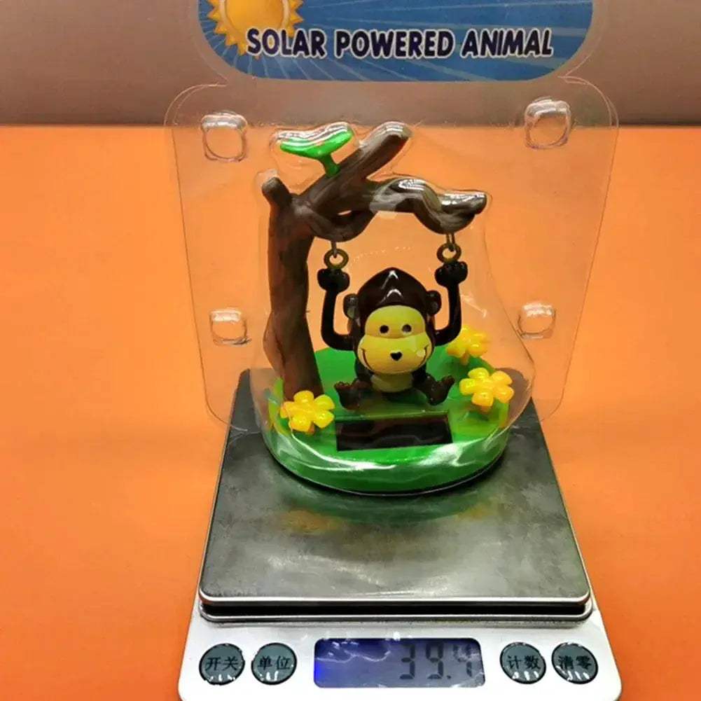 Solar Powered Dancing Monkey Toy For Car Dashboard Decoration - ToylandEU