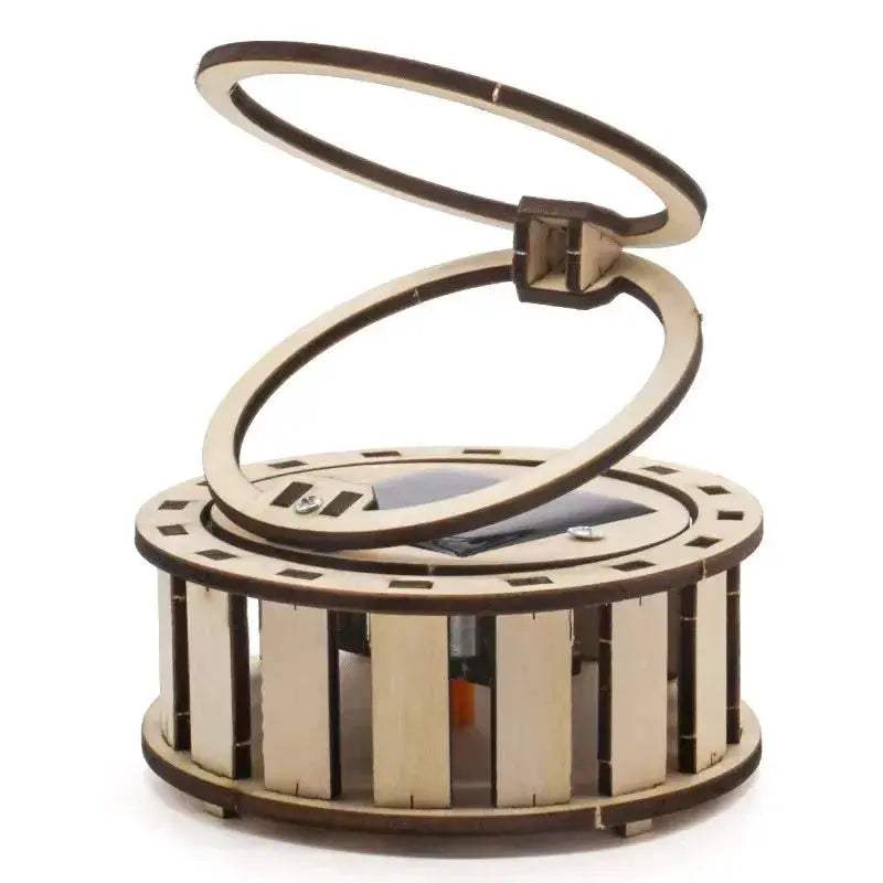 Solar Powered Double Ring Science Toy For DIY Experiments - ToylandEU