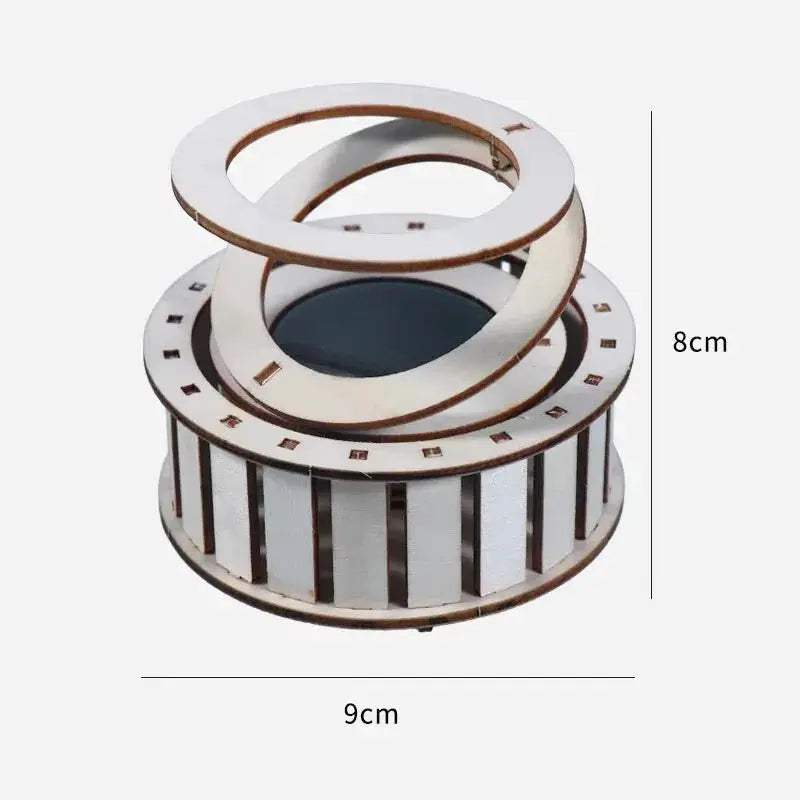 Solar Powered Double Ring Science Toy For DIY Experiments - ToylandEU