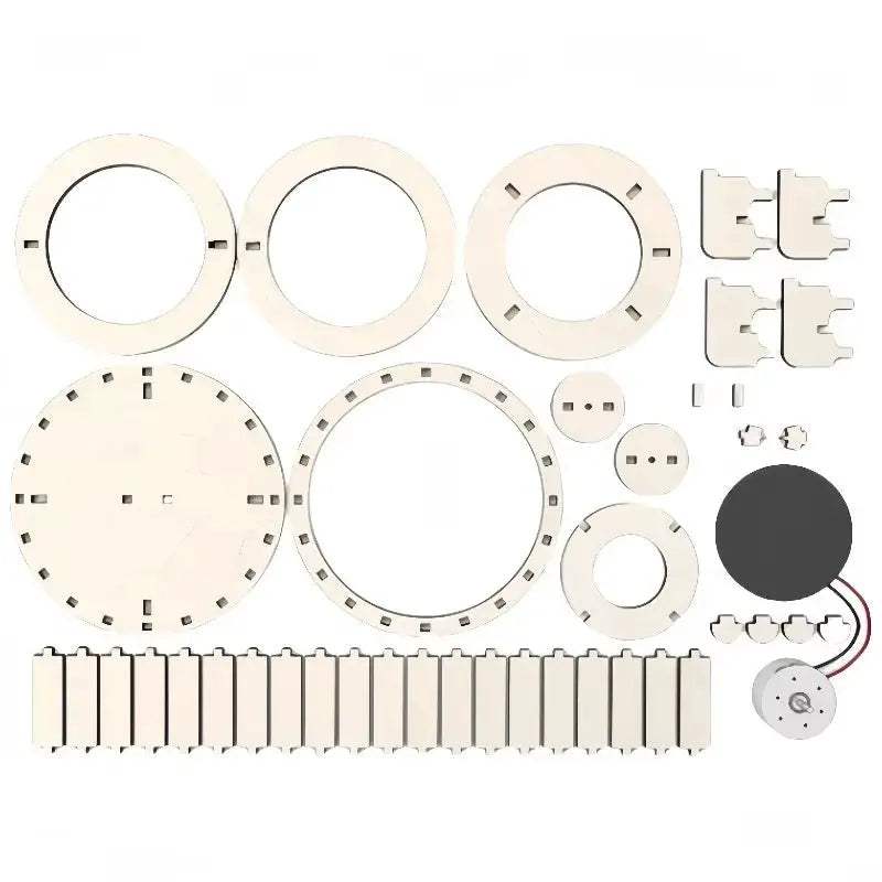 Solar Powered Double Ring Science Toy For DIY Experiments - ToylandEU