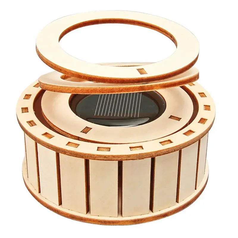Solar Powered Double Ring Science Toy For DIY Experiments - ToylandEU