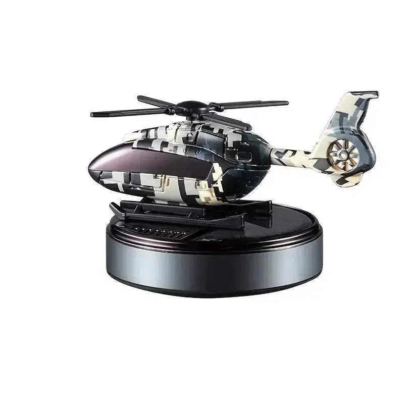 Solar Powered Helicopter Air Freshener For Vehicle Use - ToylandEU