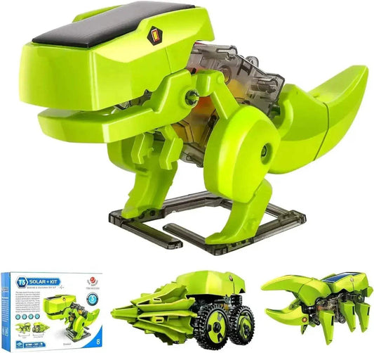 Solar Powered Robot Kit 3-In-1 STEM Toy For Kids Build - ToylandEU