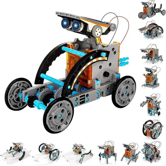 Solar Powered Robot Kit STEM Education Puzzles -  ToylandEU™