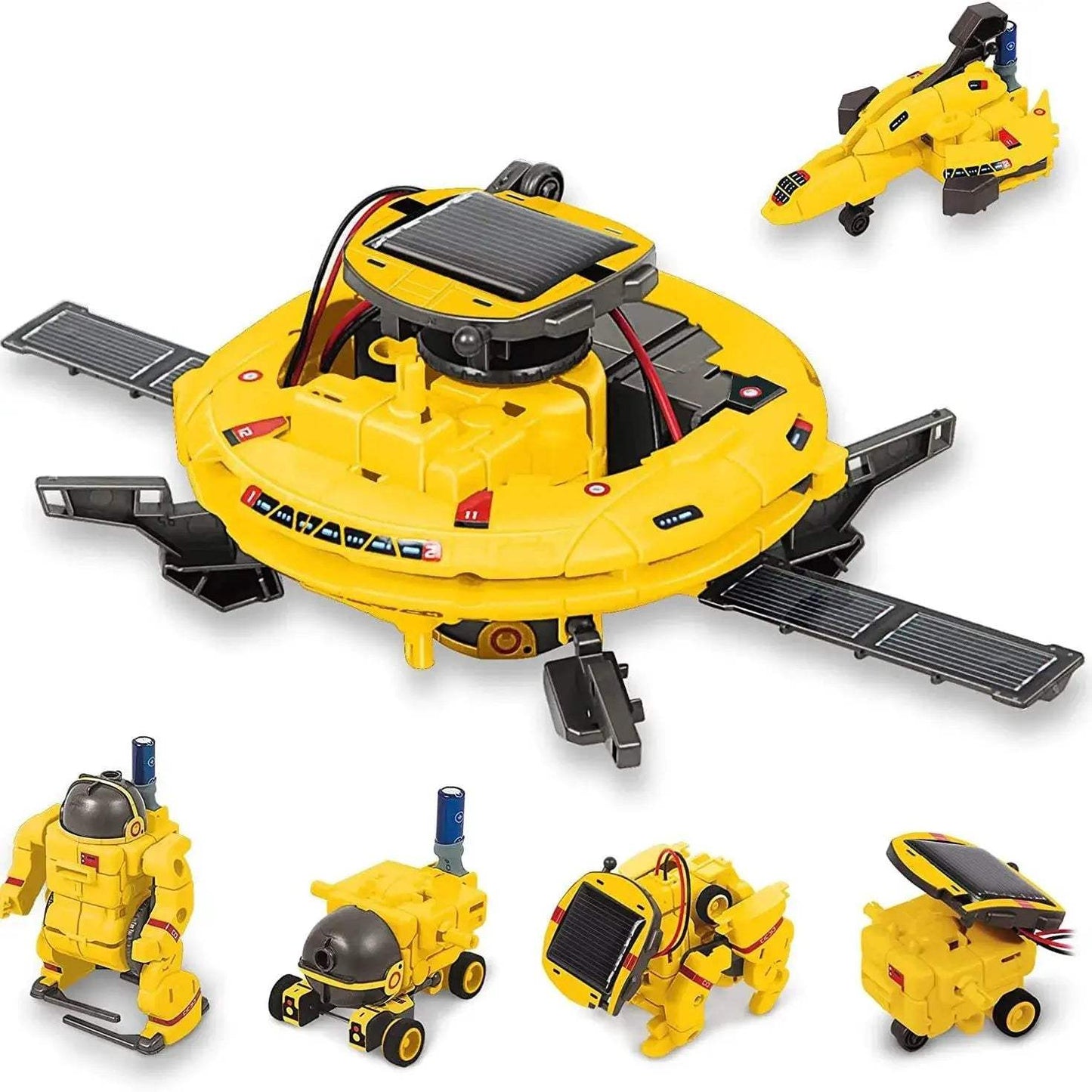 Solar Powered STEM Robot Kit For Kids Educational Spacecraft Builders - ToylandEU