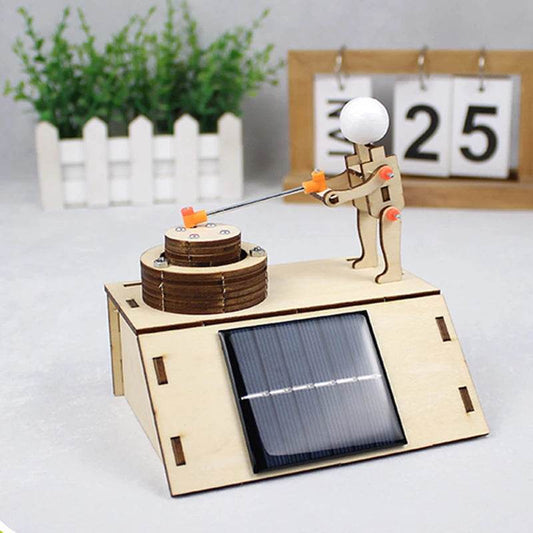 Solar Powered Science Toy Kit Push Grinding Mill For Kids - ToylandEU