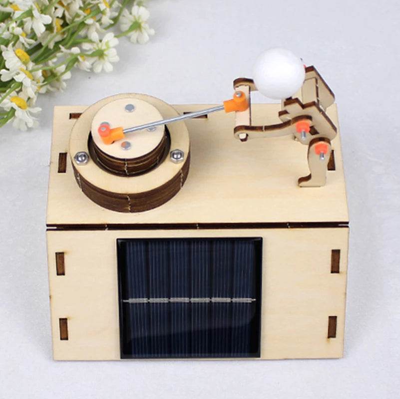 Solar Powered Science Toy Kit Push Grinding Mill For Kids - ToylandEU