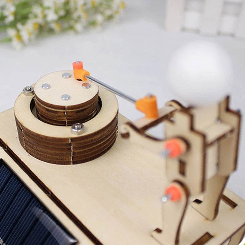 Solar Powered Science Toy Kit Push Grinding Mill For Kids - ToylandEU