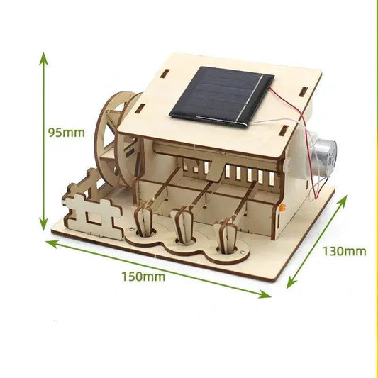  Solar Powered Waterwheel DIY Educational Puzzle Kit Pro -  ToylandEU™