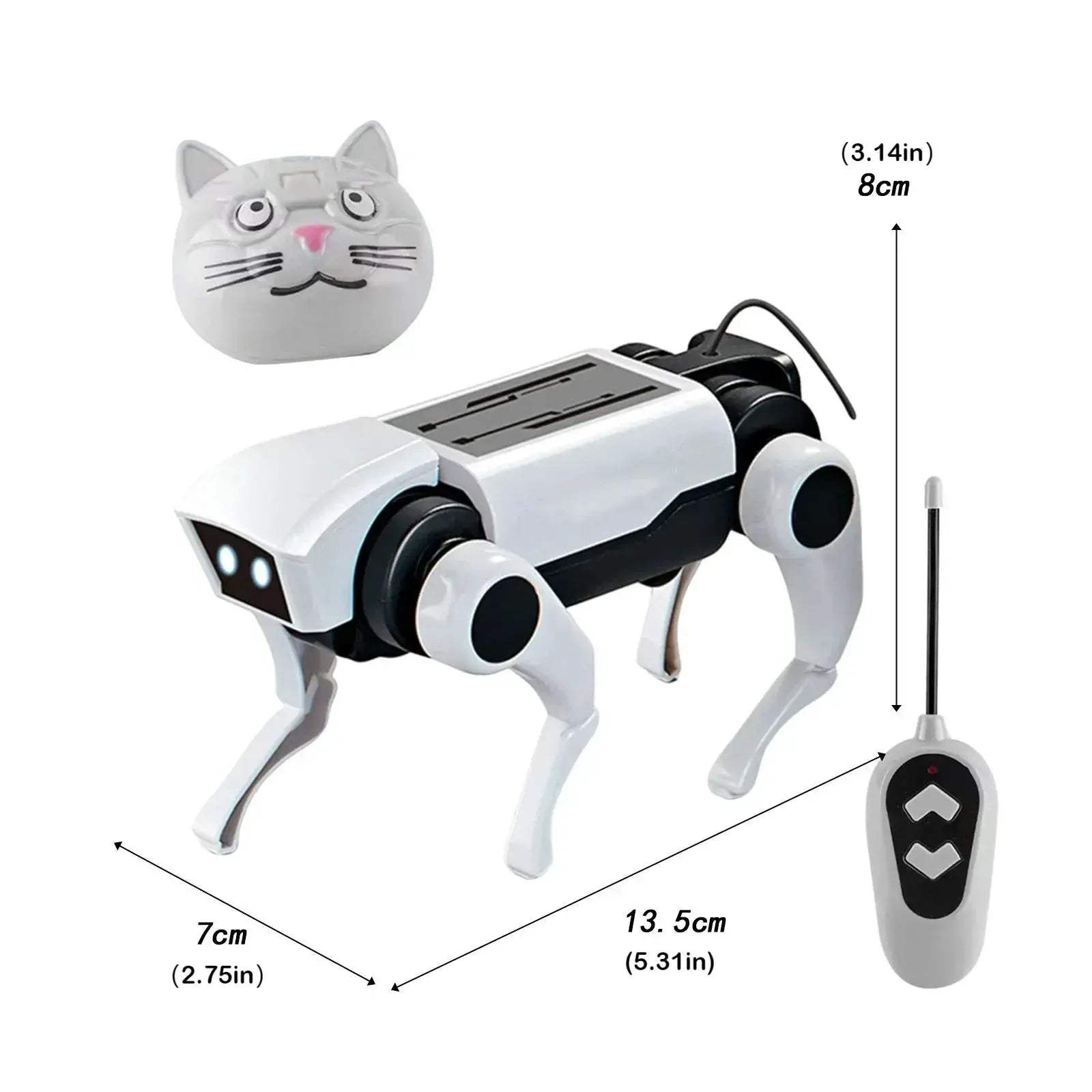 Solar RC Robot Dog Kit For Kids Science DIY Learning - ToylandEU