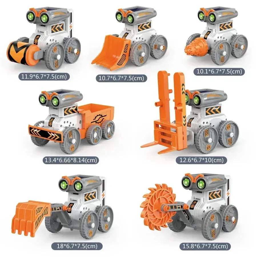 Solar Robot 7in1 DIY Educational Toy For Kids Learning STEM - ToylandEU