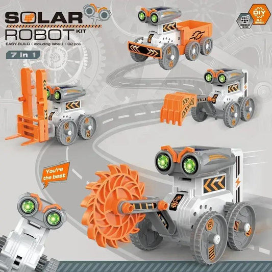  Solar Robot 7in1 DIY Educational Toy For Kids STEM -  ToylandEU™